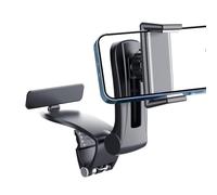 Genérico Car Phone Holder, 360° Rotating Mobile Phone Mount, Suction Cup and Magnetic Air Vent Cradle, Sturdy Adjustable Cellphone Support for Travel, Outdoor Adventures