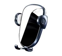 Genérico Car Phone Holder, Dashboard and Windshield Mount, 360° Rotating Cradle with Suction Cup Base Air Vent Clip, Smartphone Stand for Hands-Free Use, Safe Navigation, and Stable Driving