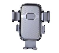 Genérico Car Phone Holder For Air Vent - Automatic Clamping Mount | 360 Rotation Horizontal & Vertical Screen Support | Shockproof Anti-Slip Silicone Cradle For Car Navigation