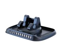 Genérico Car Phone Holder, Mobile Stand, 6.1x4.3x2 Inches Adhesive Mount with Build, Automotive Accessory with Stable Reliable Design, Car Tool with Any Angle Adjustment, Phone Holder For Road Trip