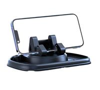 Generico Car Phone Holder, Vehicle Phone Mount Stable Adhesive Base, 6.1x4.3x2inches Heavy Duty Multifunctional Accessory for Dashboard, Road Trips, Auto Driving, and Trucks