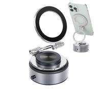 Genérico Car Phone Mount, Magnetic Holder, 6.69x2.52x2.52 Inches, Rotating Suction Stand, Hands Bracket Mount for Navigation, Video Calls, Vlogging, Road Trips, Rideshare Driving