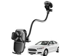 Genérico Car Phone Mount - PP Alloy Material 400mm Size, Auto Phone Stand, Long Arm Design | Secure Suction Cup Holder, Universal Mobile Bracket For Windshield, Dashboard, Hands-Free Navigation