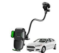 Genérico Car Phone Mount - PP Alloy Material 400mm Size, Auto Phone Stand, Long Arm Design | Secure Suction Cup Holder, Universal Mobile Bracket For Windshield, Dashboard, Hands-Free Navigation