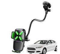 Genérico Car Phone Mount - PP Alloy Material 400mm Size, Auto Phone Stand, Long Arm Design | Secure Suction Cup Holder, Universal Mobile Bracket For Windshield, Dashboard, Hands-Free Navigation