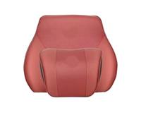 Genérico Car Pillow, Almohada de Seguridad for reposacabezas y Cuello for Asiento de Coche, Compatible con Tesla Model 3 SXY Roadster SpaceX,for Cars(1 Set Red)