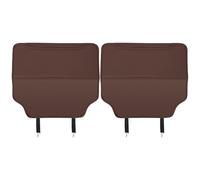 Genérico Car Protector Seat Cover - Waterproof Back Seat Kick Mats For Vehicles | Leather with Anti Wear Resistant Design, 2 Piece Set Supporting Travel Outdoor Protection Family Friendly