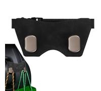 Genérico Car Purse Hook Headrest - PU Leather Zinc Alloy 15x8.5cm | Car Seat Hanger Hook, Automotive Seat Back Organizer | High Load-Bearing Hooks For Cars Seats Headrest Travel Daily Use