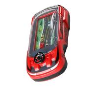 Generico Car Racing Games - 5.91x2.95x1.97 Inches Steering Wheel Handheld Game Console, Handheld Portable Realistic Driving Simulator, Two Player Mode, Interactive Family Toy For Kids Adult