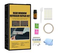 Genérico Car Rear Window Defroster Repair Kit, Windshield Repair Kit, Rear Defogger Grid Lines Repair Kit, Fixes Scratched Broken Defroster Heater Grid Lines Quick Repair Kit