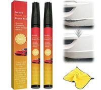 Genérico Car Scratch Remover Pen,Magic Auto Paint Scratch Remover Kit for Cars Scratches,Car Quick-Drying Weatherproof Touch Up Paint Pen for Cars,Trucks,Motorcycle,Boat (2)