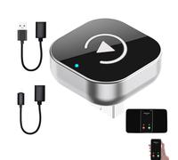 Genérico Car Screen, Wireless Play Screen, 1.1x1.1x0.79 Inches Wired USB Converter Plug-and-Play Compact, Electronics Accessory for Calling, Navigation, Voice Assistant Music, and Others