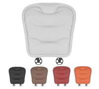 Genérico Car Seat Cushion,Memory Foam Front Seat Pads,Soft Comfortable Seat Cushion,Breathable Cover Non-Slip Bottom Car Seats Cushions,Universal Fit for Office Chair,Drivers (White)