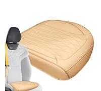 Genérico Car Seat Cushion Pad - Faux Leather Driving Support Seats with Anti-Slip Base, Enhances Comfort and Protects Car Chairs, Luxury Cars Seat Cover for SUVs Sedans Trucks and Everyday Driving