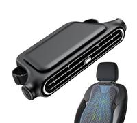Genérico Car Seat Fan, USB Portable Device, 3 Speed Headrest Tool for Usage, Automotive Parts Aid, 18x12cm Easy Install Accessory for Boat RV Camping Outdoor Tractor Trips Truck Hot Weather