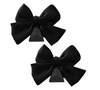 Genérico Car Seat Headrest Hooks | 2 Pieces Bow Automotive Purse Holder | Automotive Purse Holder | For Professionals Drivers Sedans SUVs RVs Shopping Family Outings School Run Road Trips