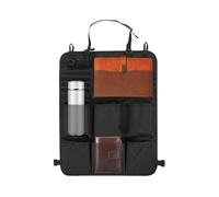 Genérico Car Seat Organizer Backseat, 8-Pocket Seat Back Storage with 900D Oxford Kick Protector, Sturdy Vehicle Organizer for SUV, Truck, Car, Family Travel, Long Drives, Road Trips