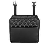 Genérico Car Seat Organizer - Backseat Car Holder, Compact Storage Pouch, Adjustable Webbing Straps, Secure Hanging Mechanism, Multifunctional Vehicle Solution, Automobile Accessory for Road Trip