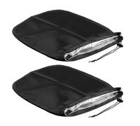 Genérico Car Side Mirror Covers - Thicken Waterproof Material, Auto Rear View Snow Ice Deflectors, Exterior Sun Rain Dust Protectors, Universal Parking Frost Accessories | For Sedans Trucks SUVs