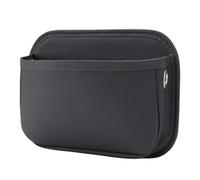 Genérico Car Side Pocket Organizer - Adhesive Dashboard Storage Bag for Vehicle Interior | Waterproof Leather Door Console Pouch for Phone Keys Sunglasses Accessories Holder Auto Seat Gap Solution
