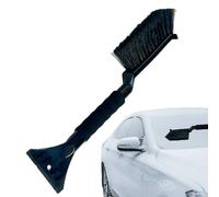 Genérico Car Snow Brush and Ice Scraper - Winter Cleaning Tool | 2 in 1 Snow Remover with Ergonomic Foam Grip, Vehicle Ice Scraper for Windshield Clearing, Automotive Winter Accessory