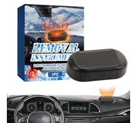 Genérico Car Snow Removal Device - 1 Inch Solar Ice Defroster | ABS Electromagnetic Deicer - Solar Powered deicing Tool Melts Windshield Ice Fast Helping Winter Driving Use