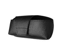 Genérico Car Sunglass - Holder Organizer for Auto | Leather Eyeglasses Case with Non-Slip Design and Space Saving Storage for Sun Visor Tickets Cards Tan Interior Vehicle Accessories Everyday Driving