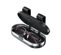 Generico Car Sunglasses Holder - Magnetic Clip, strong Attachment | Soft Close, Easy Access, Compact Design for Sleek Finish Sun Visor, Long Commutes, Everyday Use, Drivers