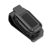 Genérico Car Sunglasses Holder, Visor Clip, Compact Single Handed Eyeglass Hanger & Secure Storage Mount, Auto Sunglass Fastener for Cars, Truck, RV, Automobile, Sedans, Color Black or Red