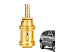 Genérico Car Tire Air Nozzle, Solid Brass Air Pump Valve Adapter, Automotive Tire Inflation Replacement Accessory, High Precision Leak Resistant Design, Proof Build, 0.26in, for Vehicles
