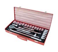 Generico Car Tool Kit, 24-Piece Heavy-Duty Automotive Repair Set, Portable Wrench Tool Case for Rv Truck Motorcycle, Camping, Travel, Roadside and Boat Maintenance, Blue