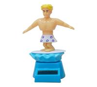 Genérico Car Toy - Resin Shaking Ornament, Dancing Doll Figurine | Compact Dashboard Dancer with Wiggle Head Feature, Fun Accessory for Windshield Area, Work Desk, Shelf Decoration, Gift Idea
