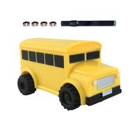 Generico Car Toys For Kids - ABS 8 x 4,8 x 4,3 cm | Inductive Sensor Vehicle Track Car | Smart Line Following Toy Bus Train For Boys Girls For Home School Kindergarten Nursery And Party Gift Use