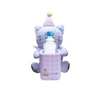 Generico Car Trash Bin,2-en-1 Cute Cat Auto Organizer - Car Trash Can | For Home Desk Table Bedside Dresser Camping Bedroom Travel Party Vehicle Truck Interior Snacks