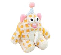 Genérico Car Trash Bin - 2 in 1 Plush Armrest Storage | Funny Car Tissue Box Holder with Trash Compartment for SUV RV Sedan Truck Automotive Interior Road Trip Travel Driving Fatigue Relief Accessory