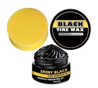 Generico Car Trim Restorer - Quick Penetrating Fast Acting Black Tire Polishing Kit, Automotive Trim Restoring Solution for Restoring Faded and Aged and Rubber Surfaces, Deep Conditioning Formula