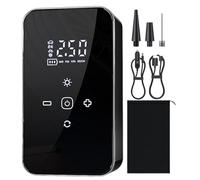 Genérico Car Tyre Inflator Air Compressor - 3900mAh Type-C | Touch Screen Wireless Air Pump | Rechargeable Electric Compressor Automotive Pump For Car Bike Motorcycle Truck Mountain Camping