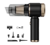 Genérico Car Vacuum Cleaner, Handheld Cordless Rechargeable Air Duster, High-Power Portable, Lightweight and Efficient Auto Cleaning Tool, Multipurpose Vacuum for Car Interiors