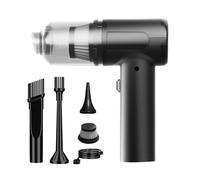Generico Car Vacuum Cleaner, Portable Cordless Vacuum, 6.2x4.4x1.7 Inches 120w Rechargeable Suction Power, Compact Wireless Air Duster for Pet Hair, Deep Cleaning, Couch, Keyboard, Carpet