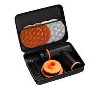 Genérico Car Vacuum Cleaner Storage Bag - Portable Organizer For Auto & Pet Hair Vacuums | Zippered Protective Case | 22x18x7cm, Black The Oxford Fabric out Layer of Our Car Vacuum Carrying Case Is