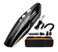 Genérico Car Vacuum, Electric Air Duster, Portable Blower, Cordless Automobile Recargable Detailing Noise Reduction Quick Cleanup for Kitchen Vehicle Computer Desktop, 11,81 x 3,54 x 2,36 pulgadas