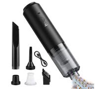 Genérico Car Vacuum Portable Cordless, Rechargeable, Handheld Air Duster | Mini Car Vacuum for Vehicle Interior Detailing Office Desk Sofa Keyboard