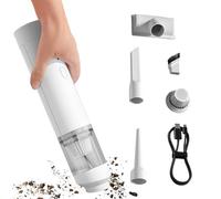 Generico Car Vacuum, Portable Cordless Vacuum Cleaner with Strong Suction, 10.63x2.17 Inches Nozzle Rechargeable Air Duster for Vehicle Seats RV Truck Home Carpet Furniture Pet Hair