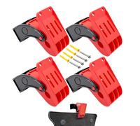 Genérico Car Wash Mat Clamps - Stainless Steel Floor Maat Hanger Clips, Wall Mounted Car Mat Holder Spring Clamps For Washing Drying Door Mats Garage Detailing Cleaning Tools Set of 4