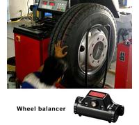 Genérico Car Wheel Balancer, Infrared Line Point Locator with Lead Block, Tire Balancing Positioning Tool, Light Black Balance Light Locator for Accurate Wheel Alignment and Vehicle Maintenance