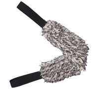 Genérico Car Wheel Wash Brush - Ultra Soft Plush Cleaning Towel, Double Sided Rim and Corner Cleaner, Long Strap Car Washing Accessory | For Cars Motorcycles Home Vehicle Detailing Cleaning Use