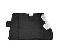 Genérico Car Wind Screen Protector - Frost Block Sheet for Conditions | Thick Polyester Layer with Anti Slip Flaps, Easy Install Vehicle Glass Barrier for Overnight Winter Use 78.74x39.37 in