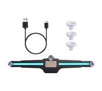 Genérico Car Window Warning Light - Rear Windshield Suction Cup Solar Safety Lamp - High-Intensity Rear Windshield Light - Ideal For Sedan Truck SUV Automotive Outdoor Commuting Driving Road Trip