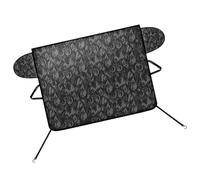 Generico Car Windshield Cover - S/L Windscreen Frost Covers, Snow Ice Frost Car Shield for vehicle Glass | Motorcycle Sedan Pickup SUV Scooter Parking Travel Outdoor Summer Accessories