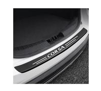 Genérico Carbono Protector de Parachoques Trasero para Opel Corsa，Coche Fibra Tira Sticker de Umbral de Puerta de Maletero Accesorios
